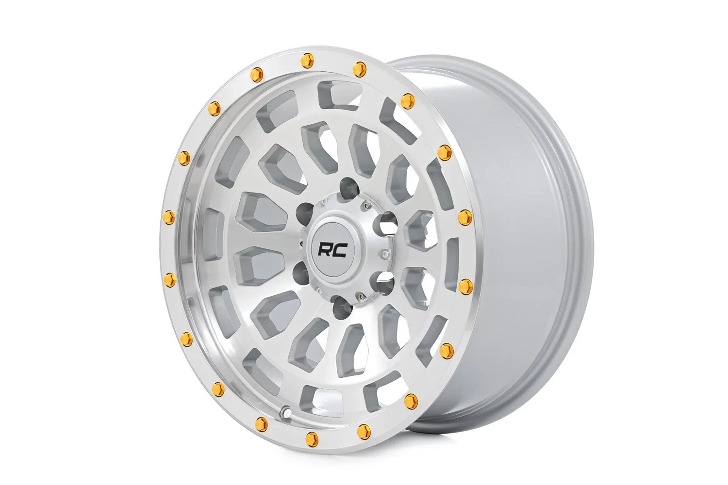 87 Series Wheel _ Simulated Beadlock _ Full Machine _ 17x8.5 _ 5x5 _ +0mm
